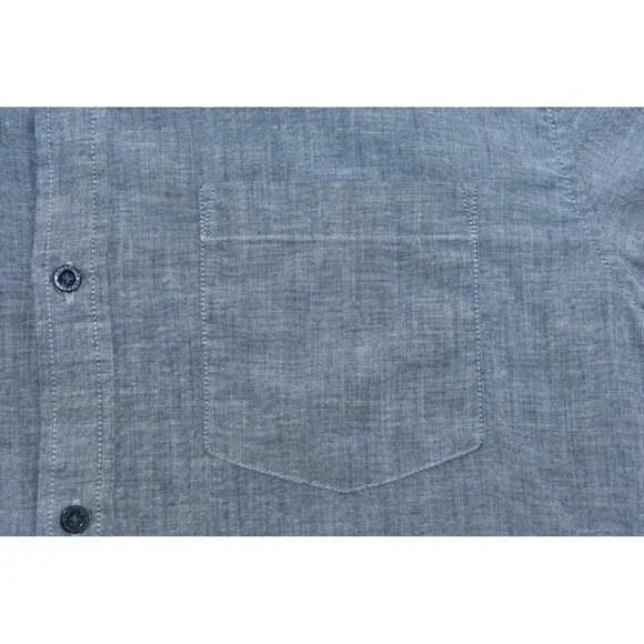 Patagonia Bluffside Men's Shirt Size L Organic Cotton Lightweight Short Sleeve - Picture 3 of 12